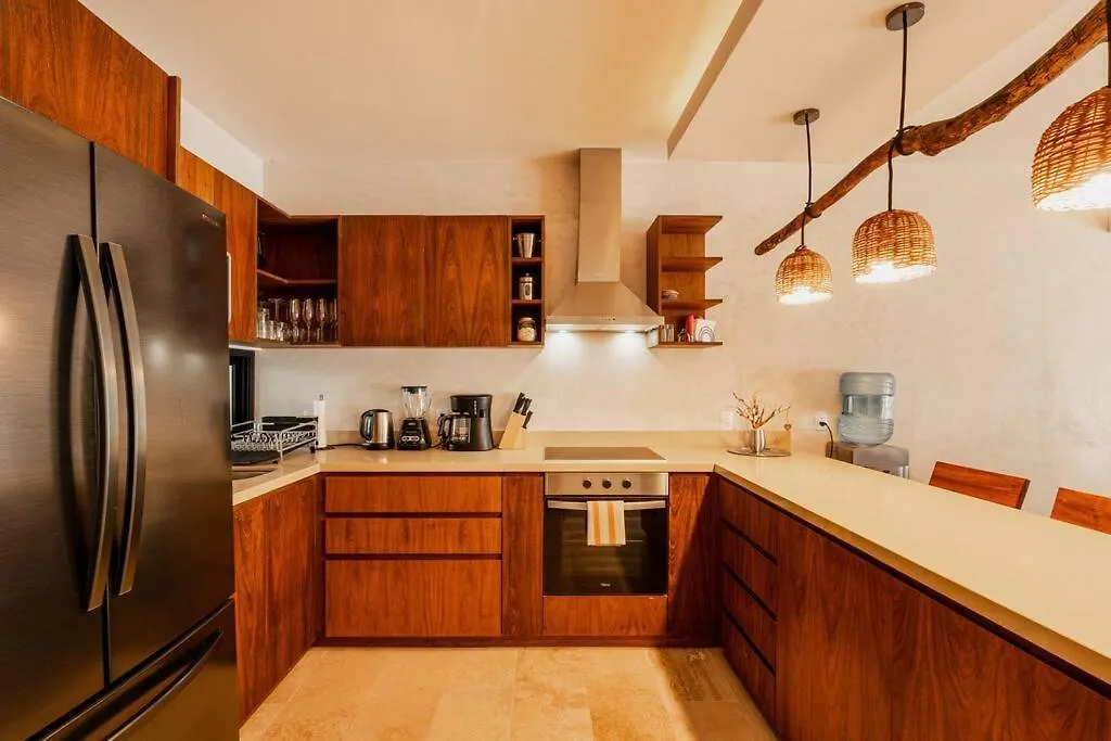 Brand New Pool Side 2Br Private Concierge Apartment Tulum 0*,  Mexico