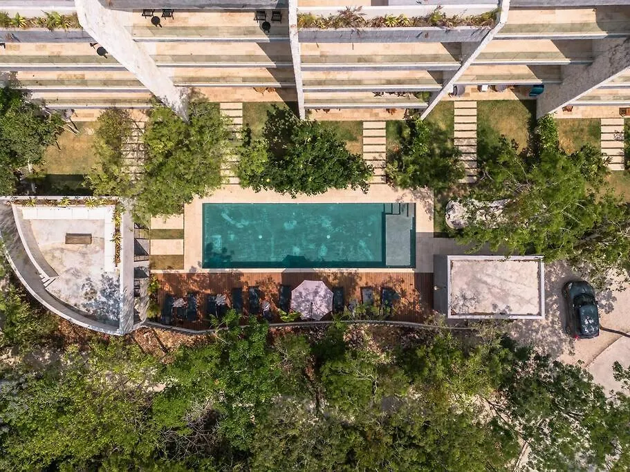 Brand New Pool Side 2Br Private Concierge Apartment Tulum Mexico