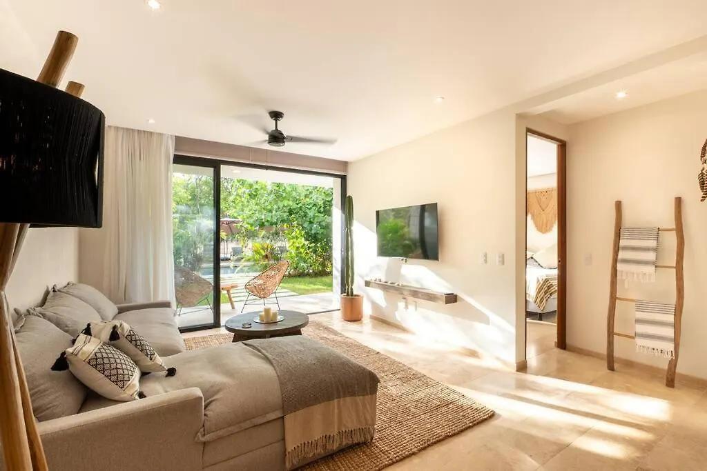 Brand New Pool Side 2Br Private Concierge Apartment Tulum